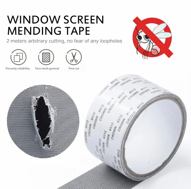 180Cm Net Repairing Window Tape, Self-Adhesive Mosquito Screen Repair Tape, Sticker Tape For Repair Holes Tears 180Cm Net Repairing Window Tape, Self-Adhesive Mosquito Screen Repair Tape, Sticker Tape For Repair Holes Tears